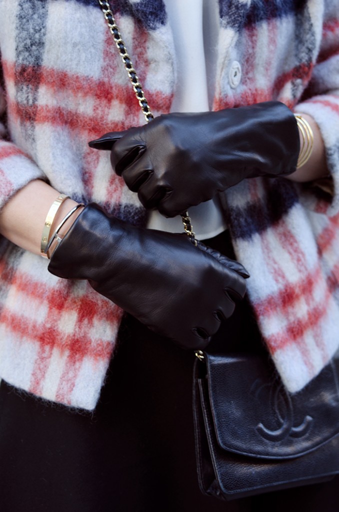 Plaid and Gloves